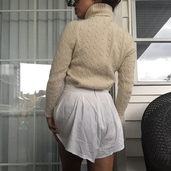 CREAM KNIT TURTLE NECK - Picture 6 of 6